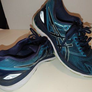 Asics men's gel nimbus 19 running shoes diva blue